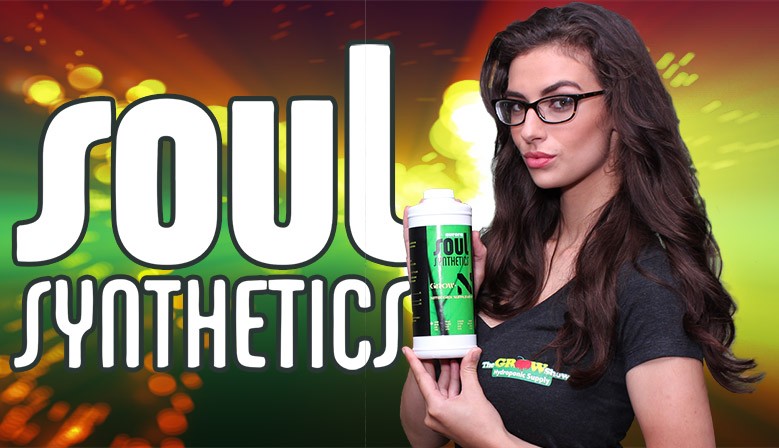 Haley from the Grow Show in Ann Arbor, Michigan explains the hydroponic nutrient line Soul Synthetics by Aurora Innovations.